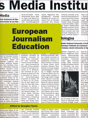 cover image of European Journalism Education
